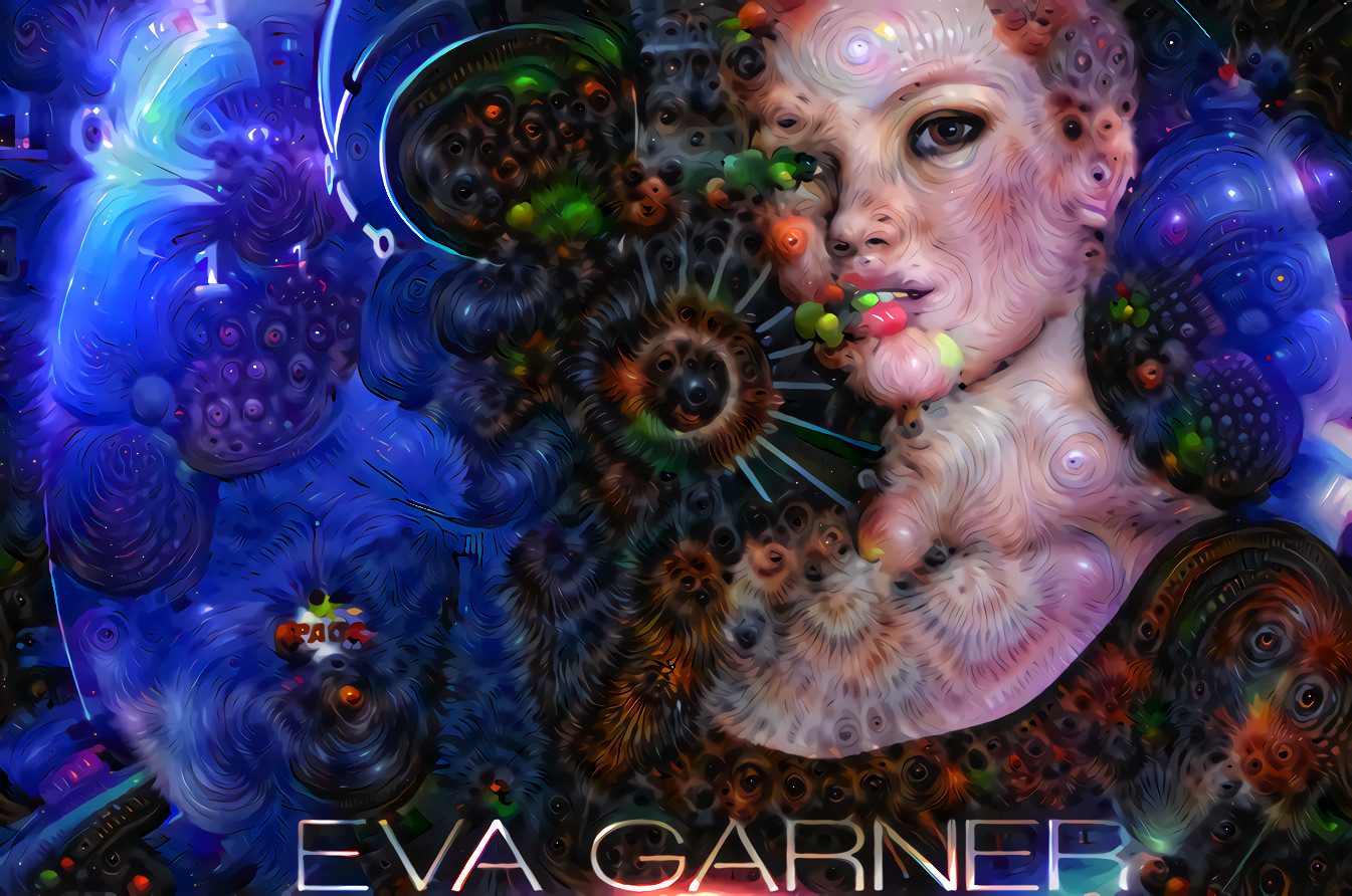 Eva Garner deep dream