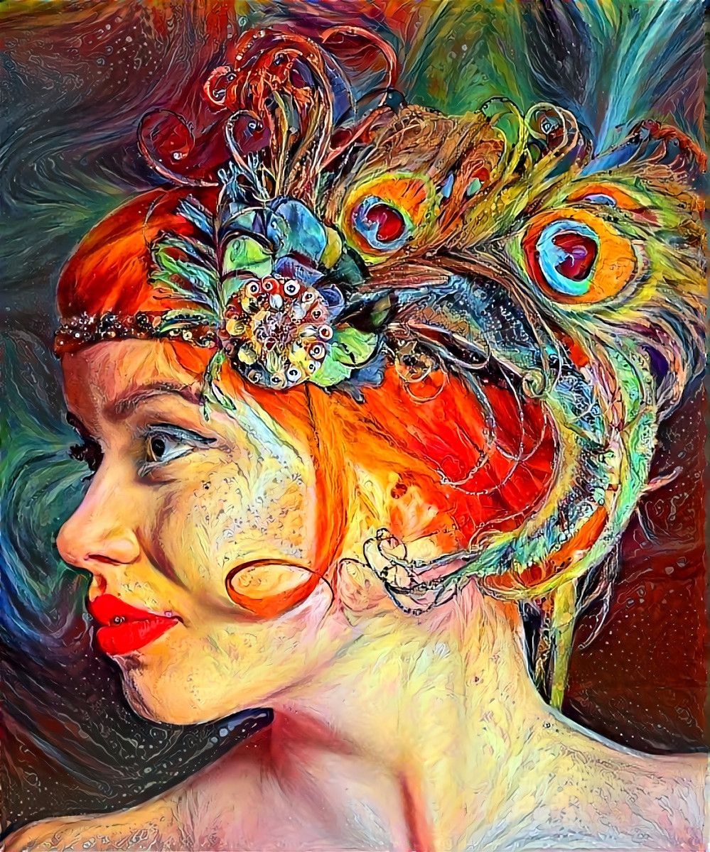 Gatsby Girl Painting [1.2MP]