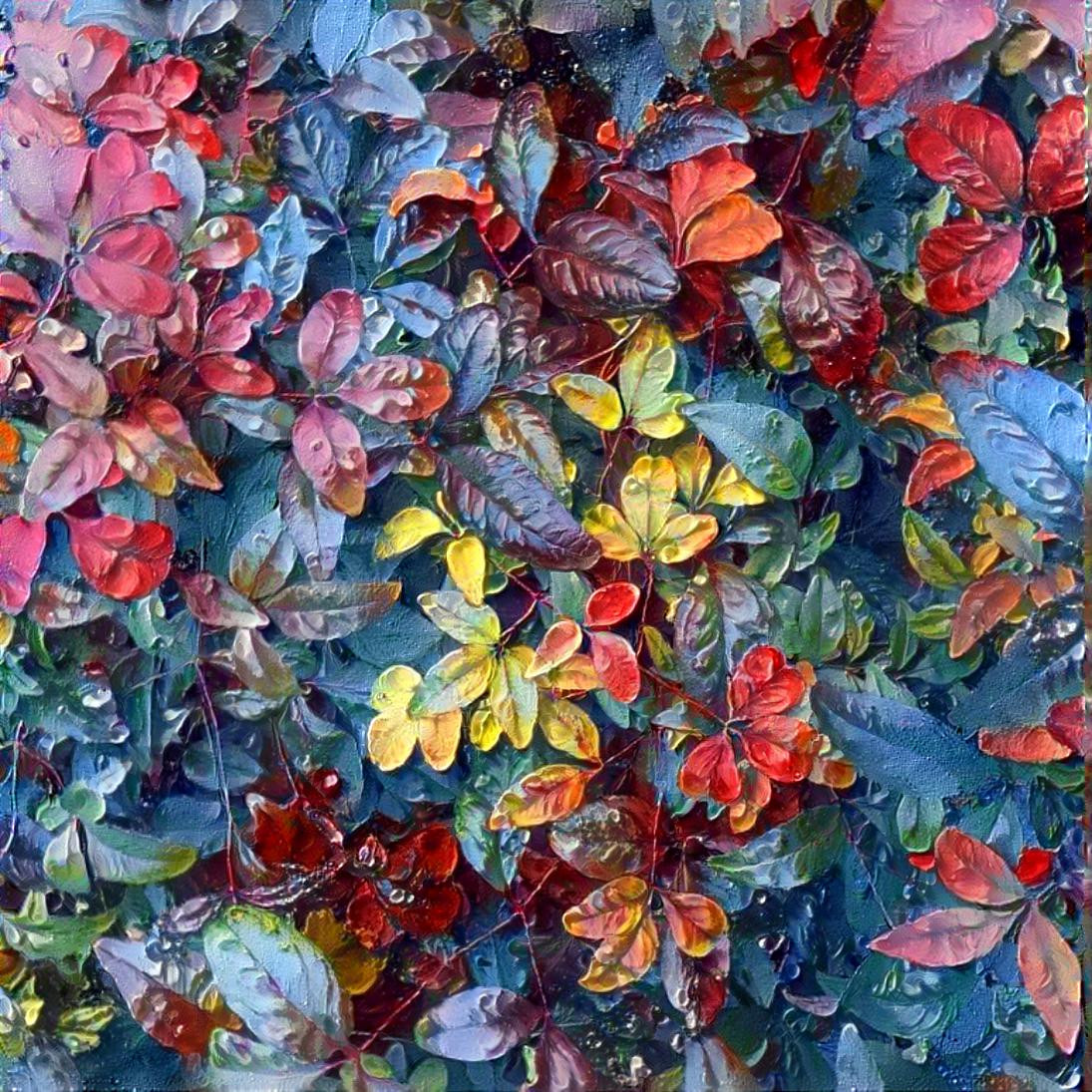 Nandina fall colors photo by JPShen