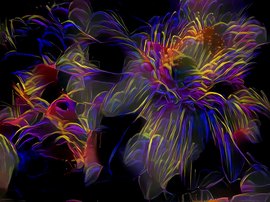 Neon Flowers #2