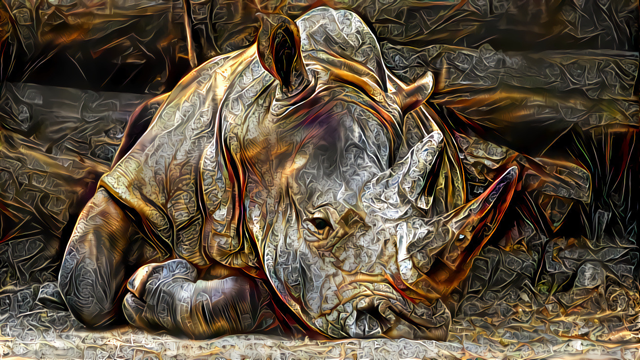 This image breaks my heart.  Zoo Rhinoceros, Katmandu, Nepal. Source photo by Ashes Sitoula on Unsplash.