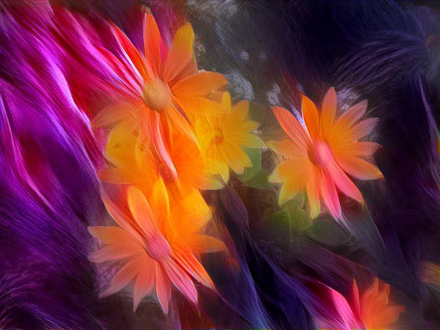 Dissolving flowers