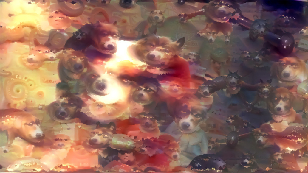 DeepDream Sunset