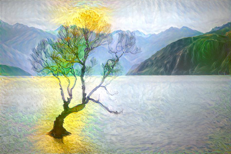 Wanaka Tree by Vincent