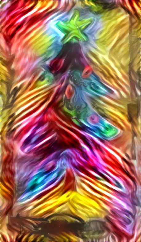 Psychedelic Christmas Tree