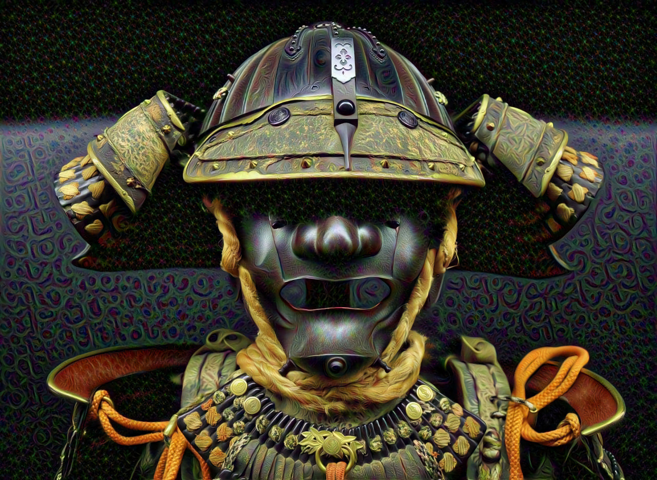 Samurai Helmet and Breastplate