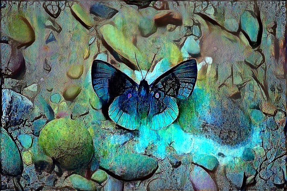 Apollo Metalmark Butterfly