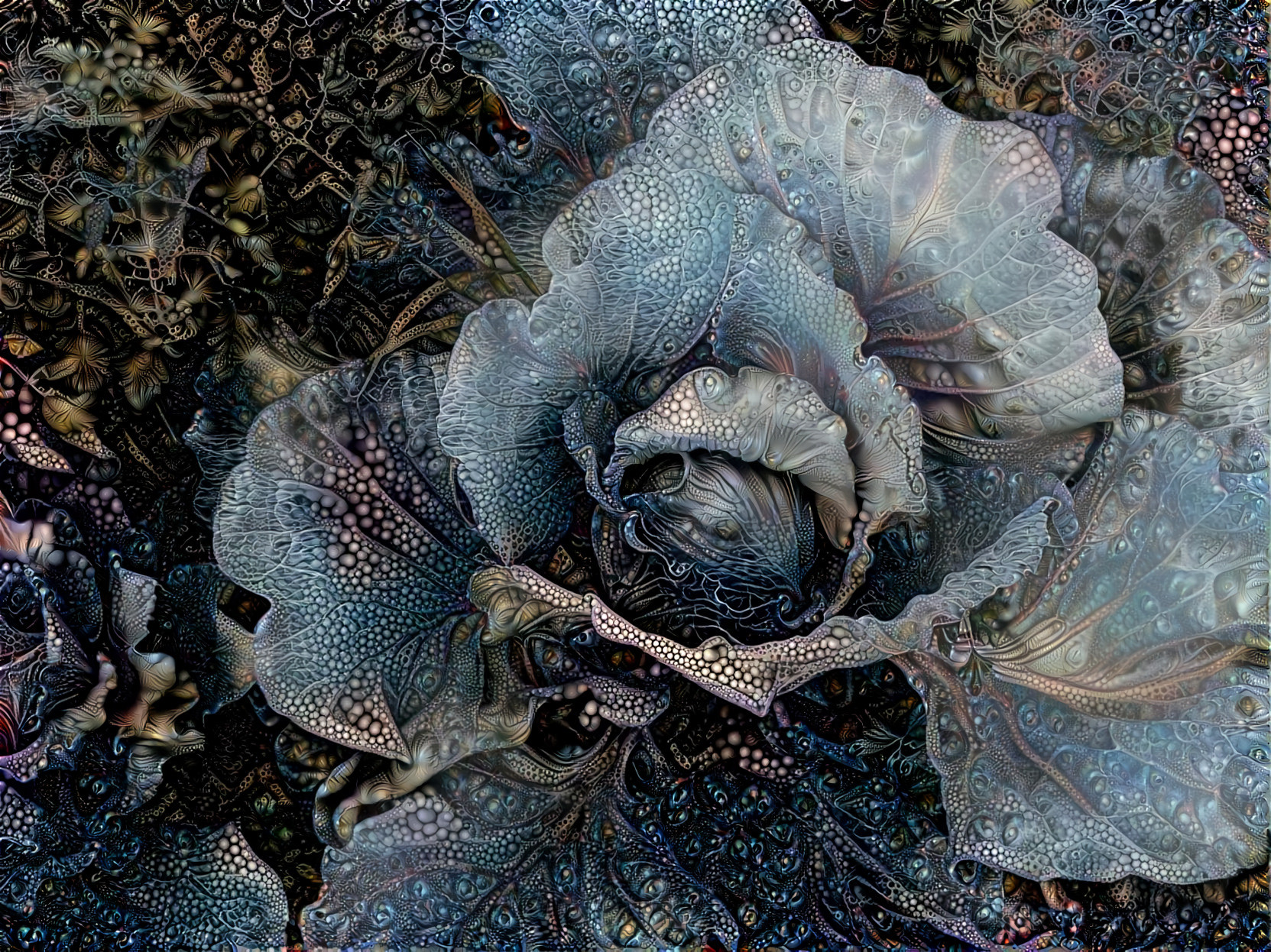 Dark Blue Cabbage