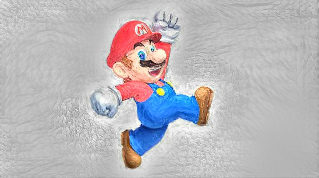 Van Gogh Mario