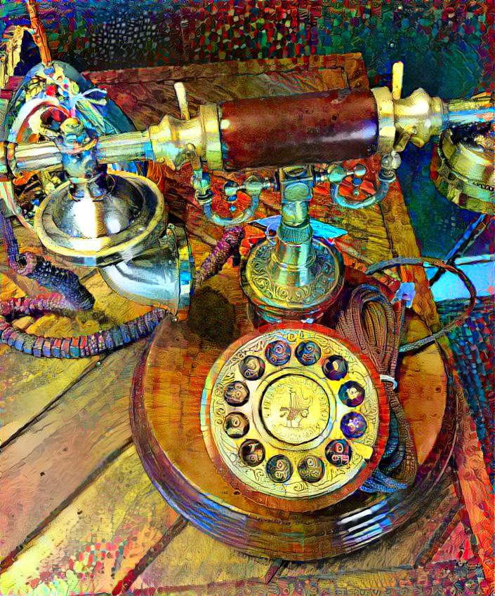 Vintage Antique Style Rotary Phone