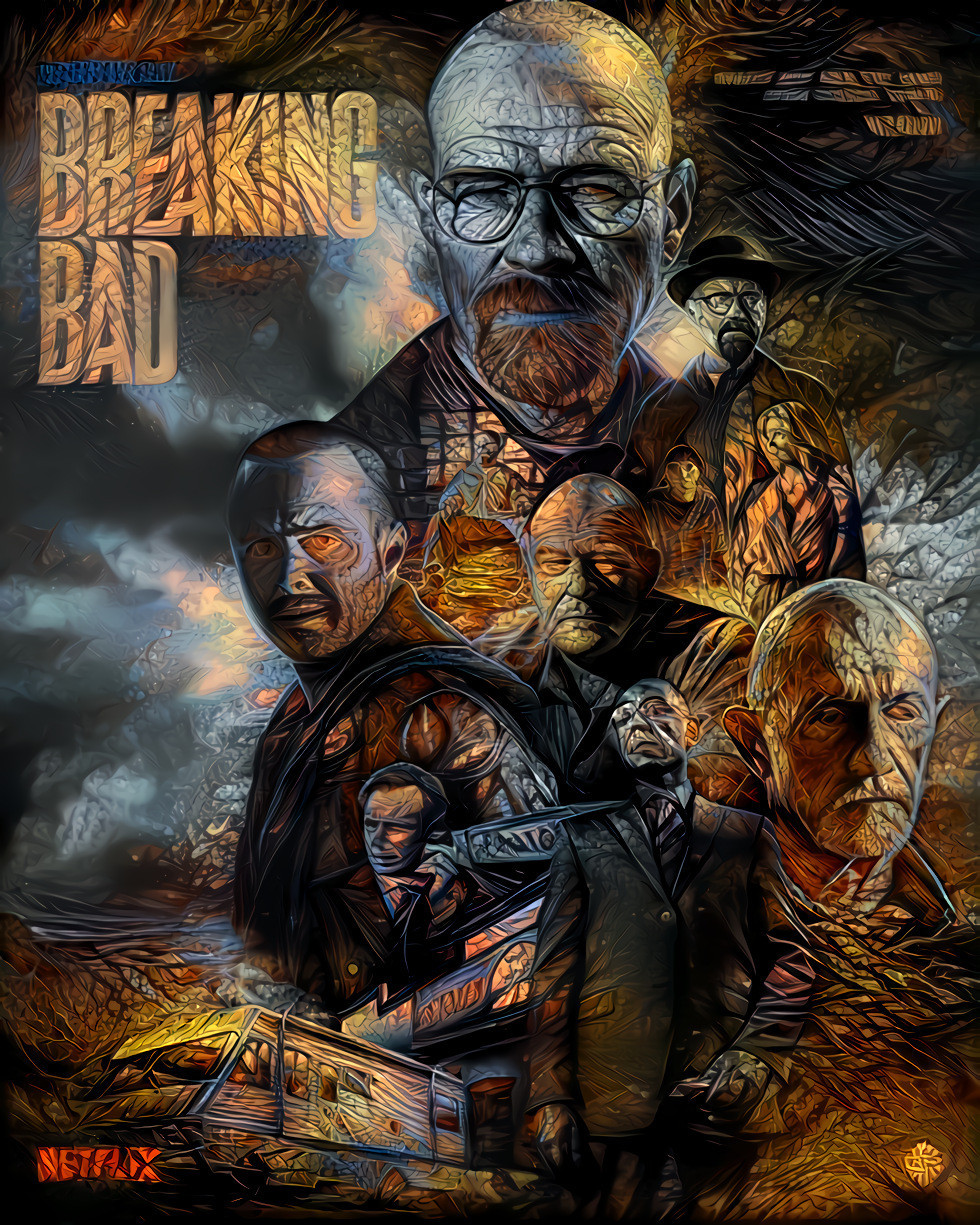 BREAKING BAD - Fan Art Poster