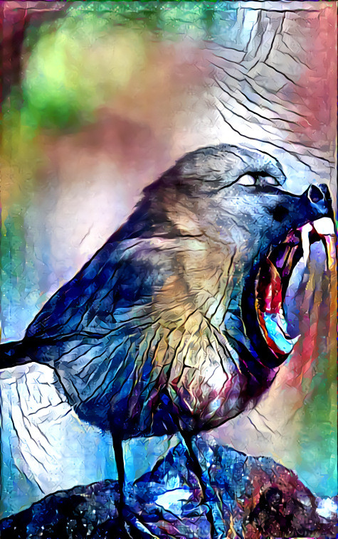 Blue Angry Babird