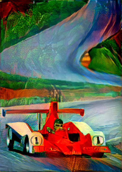 Formula 1 David Hockney Merge