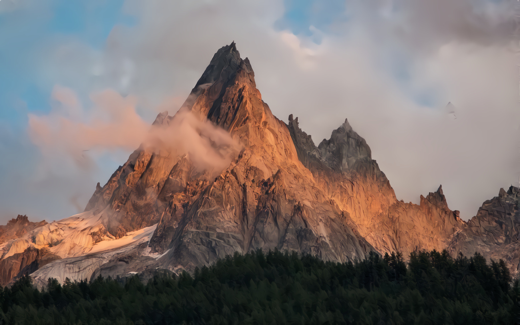 Mountains and Forests