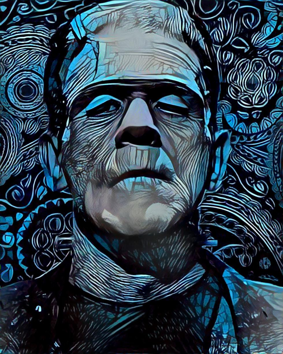 Frankenstein ( Boris Karloff )