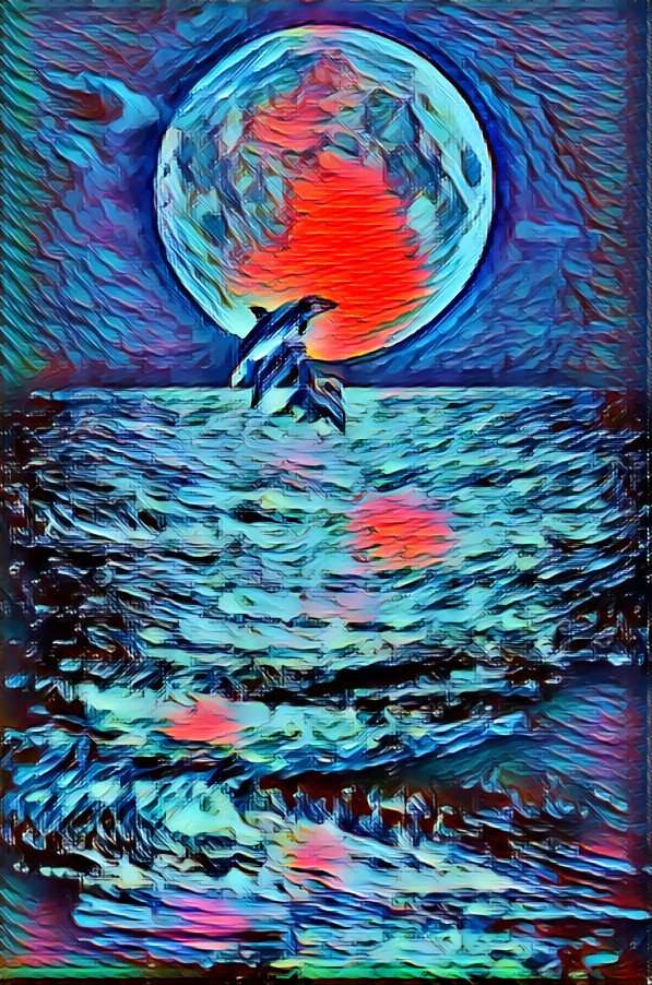 Dolphins Also Walk On The Moon