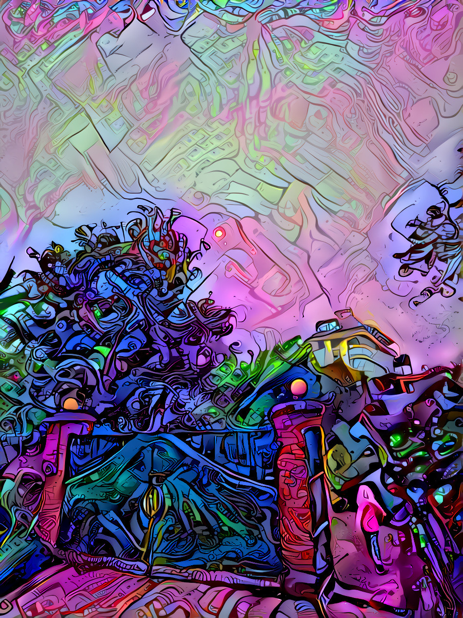 The gate of perception lead to a garden