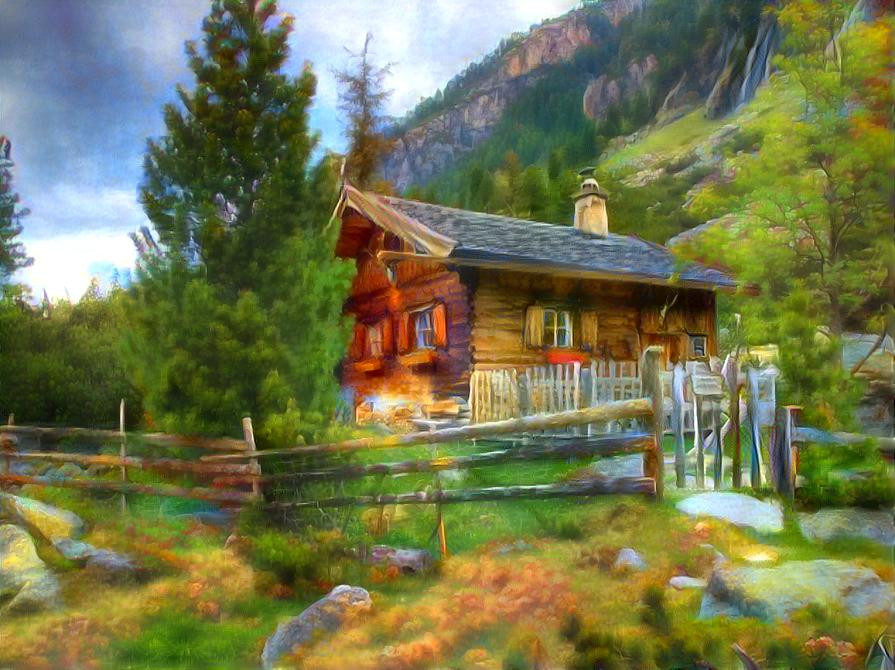 Deep Dream: Cosy Home (Ver.3)