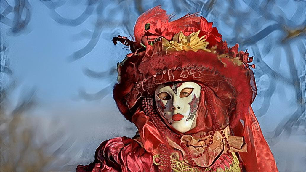 Venice Carnival Mask Costume