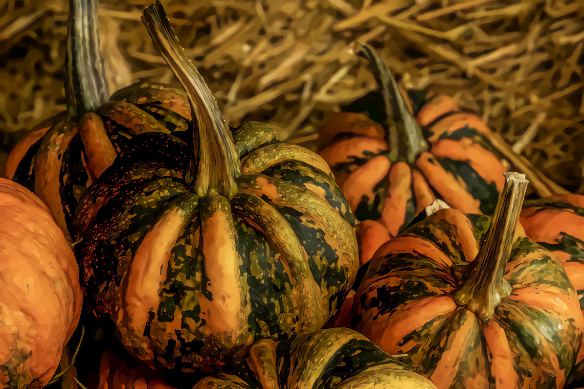 Autumn pumpkins