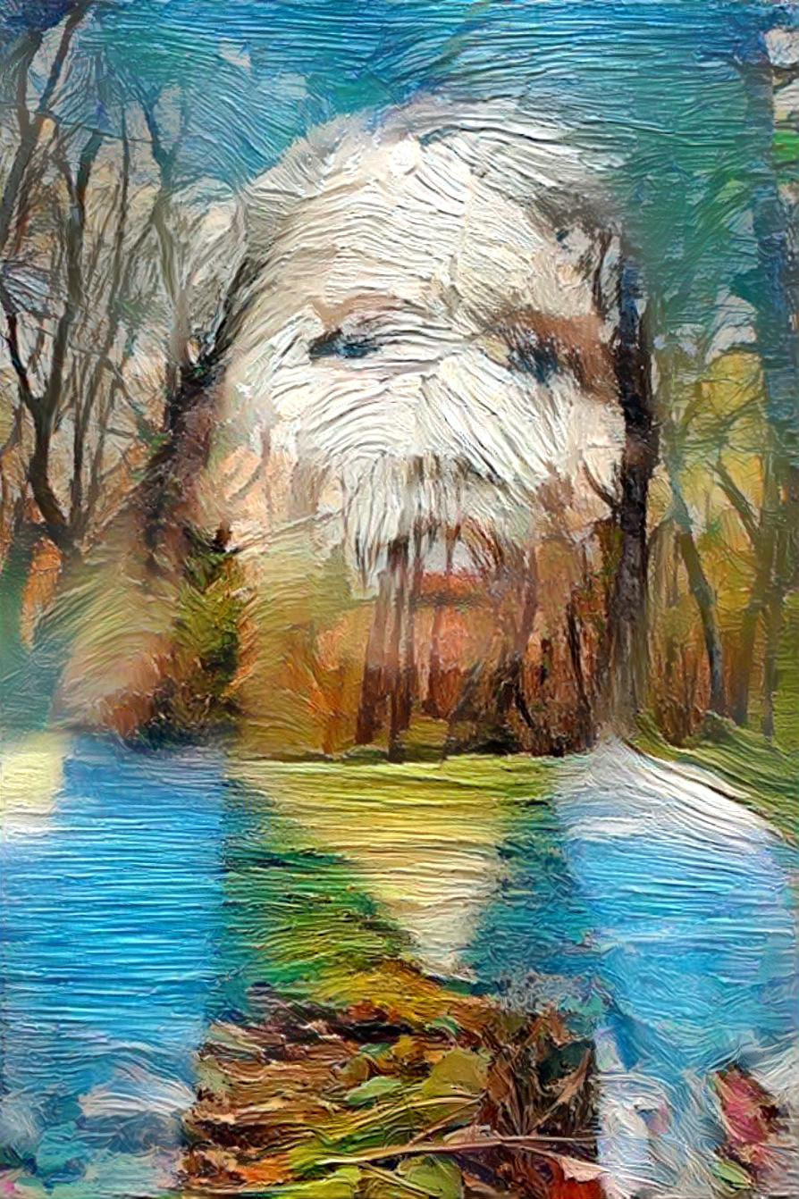 Beaver woman and her forest