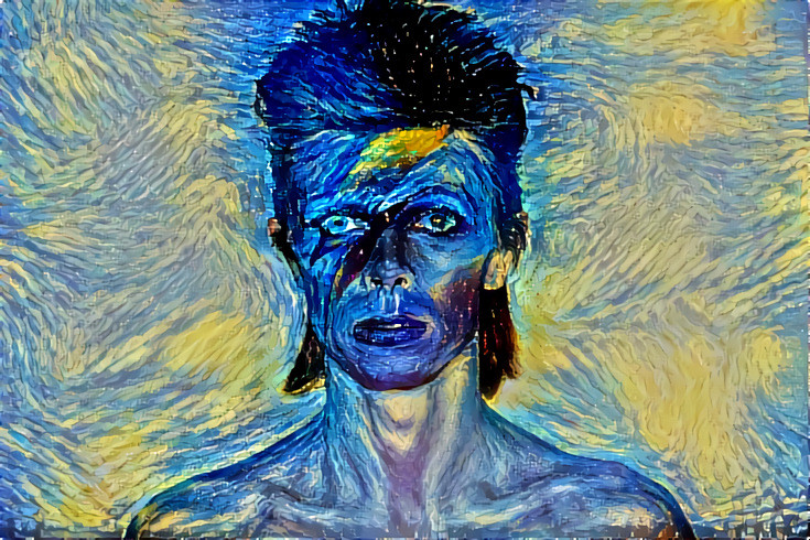 Ziggy in blue