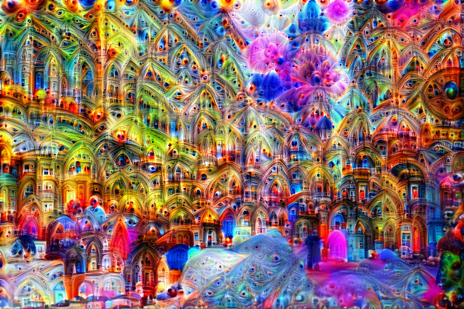 Deep dream street