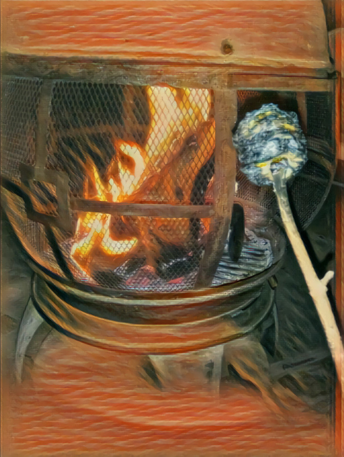 Roasting marshmallows