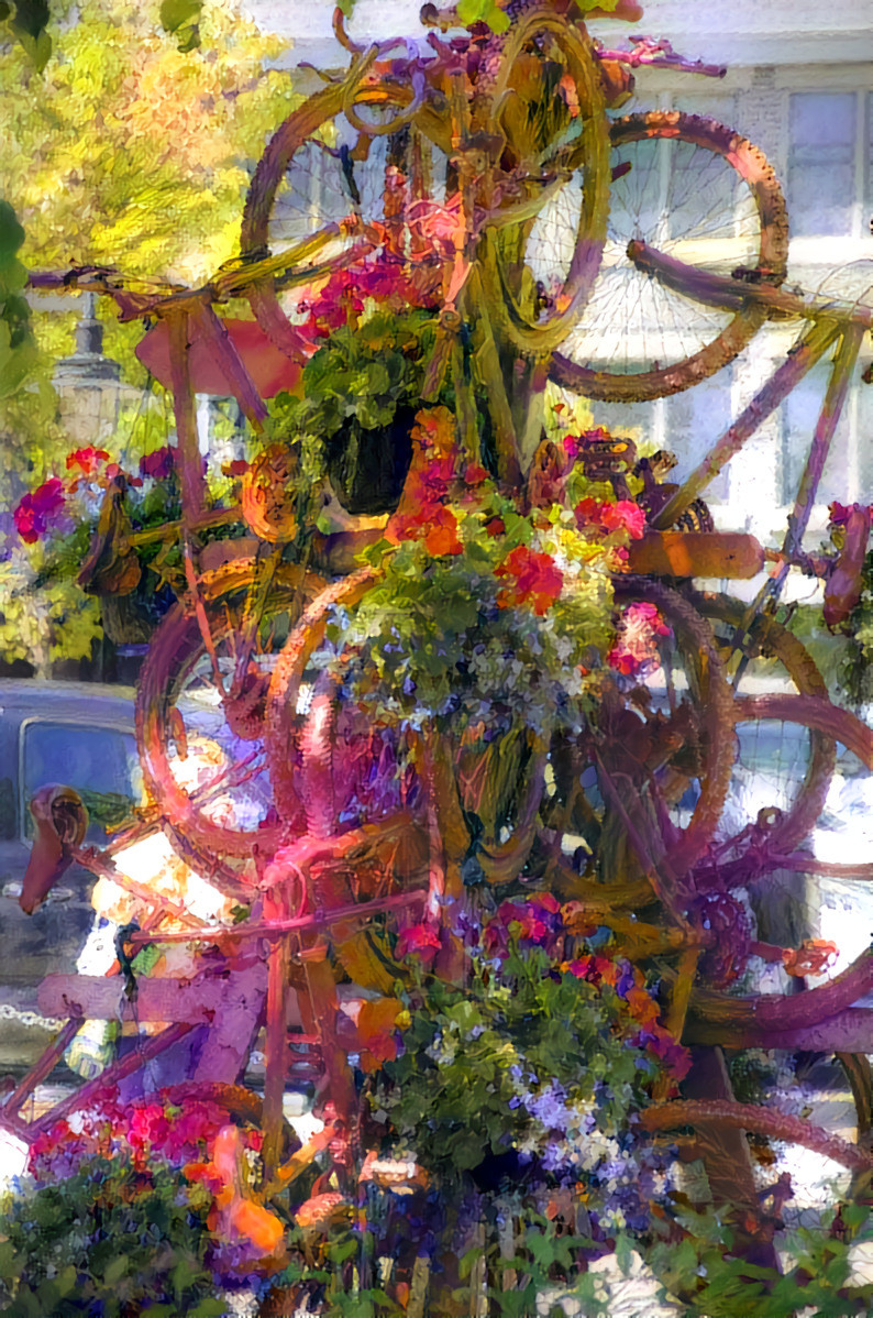 FloralBicycle Art