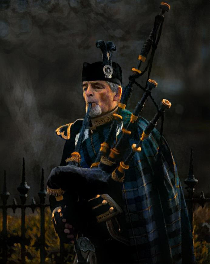 Bagpipe Player