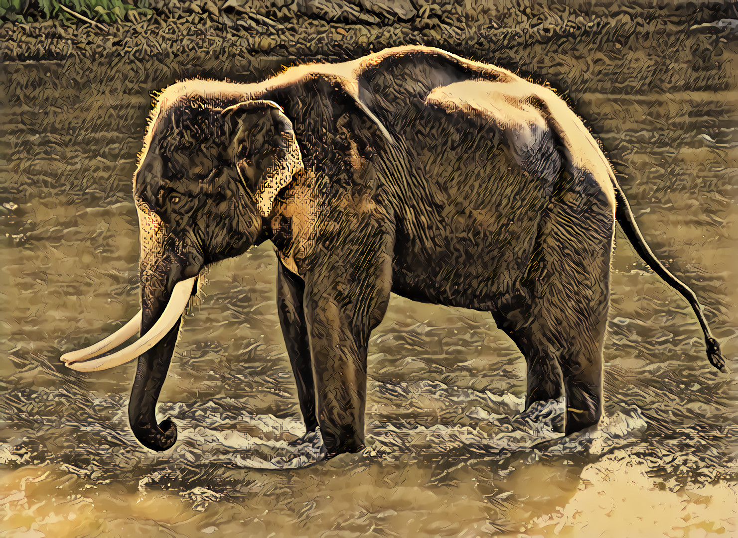 Great grey-green, greasy Limpopo River