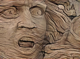 Wooden scream