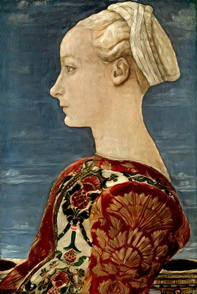 Antonio del Pollaiuolo - Lucrezia Landriani (1465)