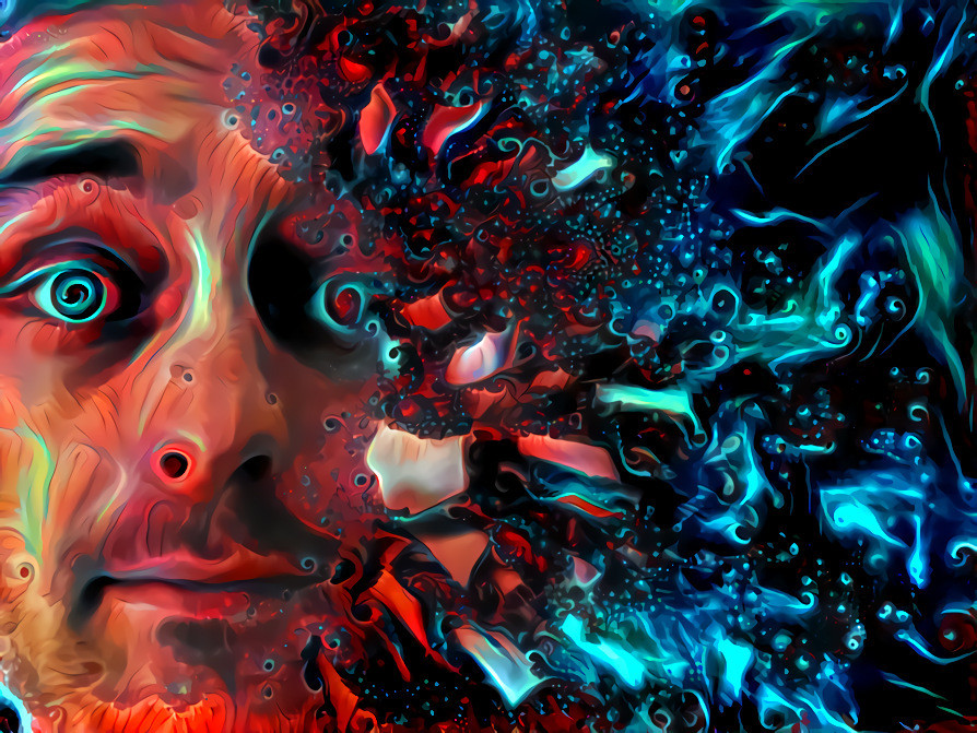 Galactic Fractal Face