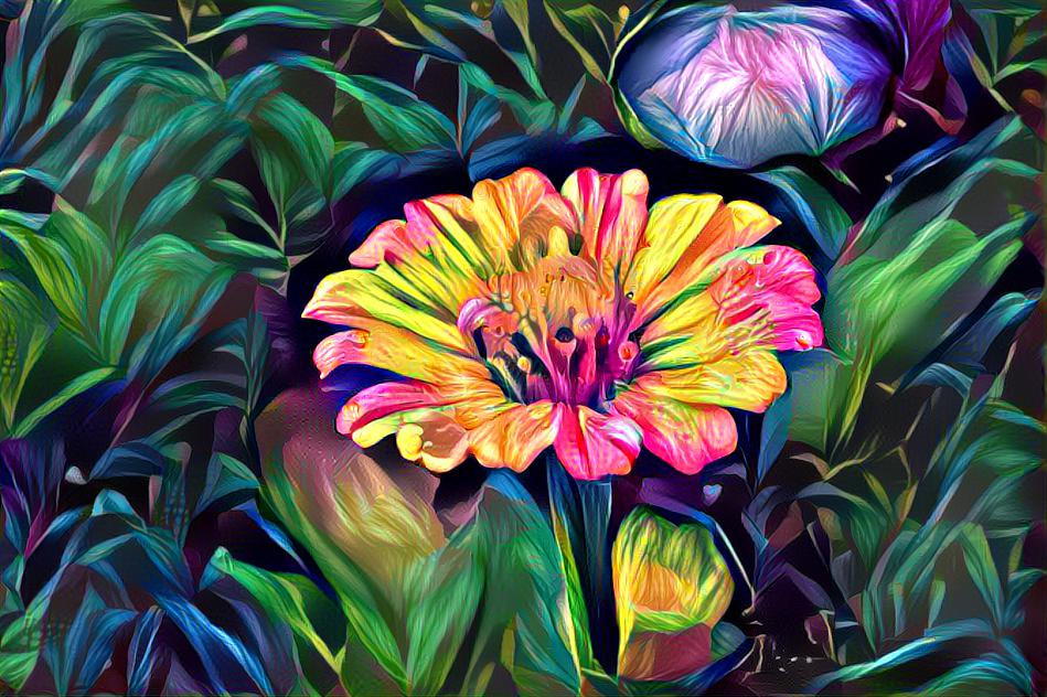 Zinnias 