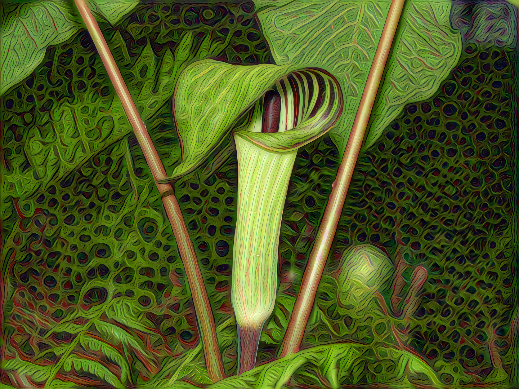It's Sunday - Jack in the Pulpit