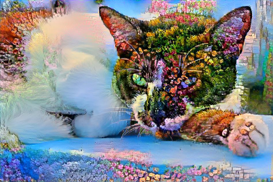 Flowery Feline