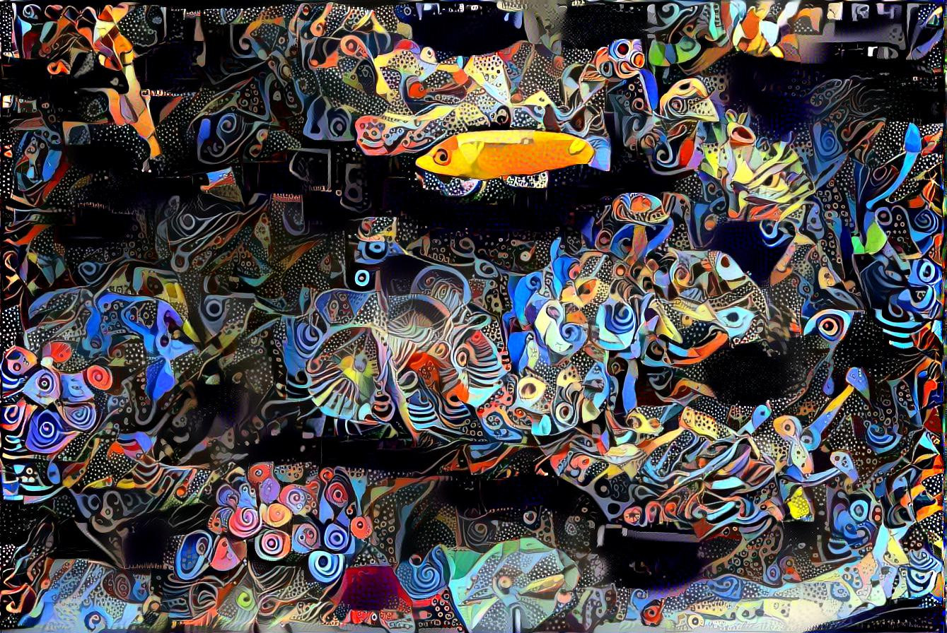 Deep Dream Ryan's Fish Tank 5