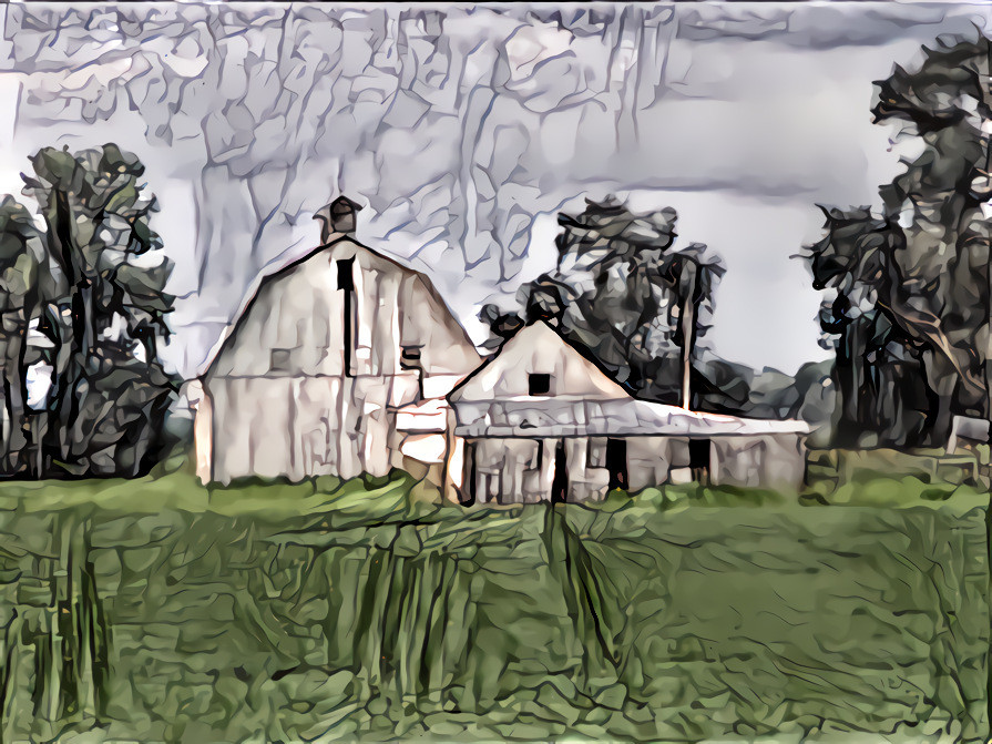 A White Barn #3