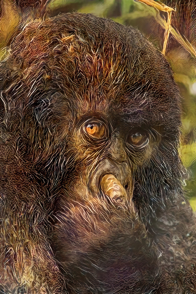 Deep Dream Gorilla