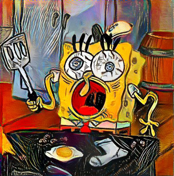 SpongeBob on crack