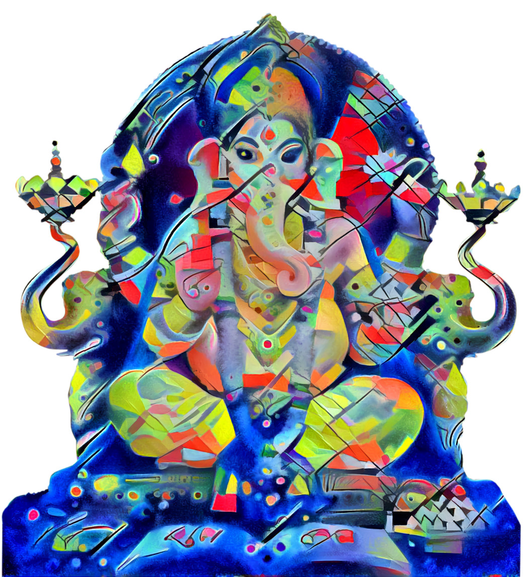 Ganesh meet Kandinsky