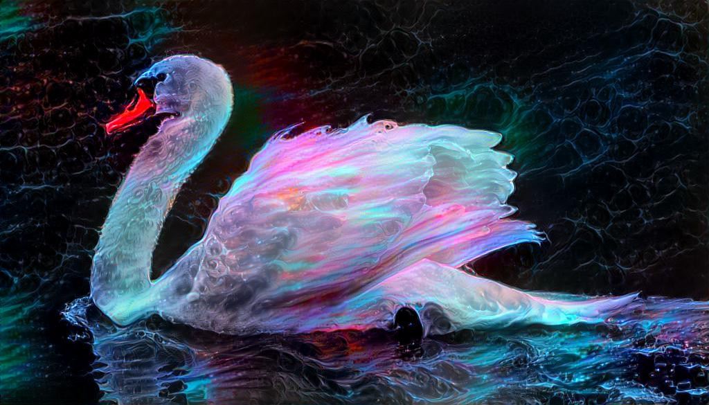 Abstract Swan