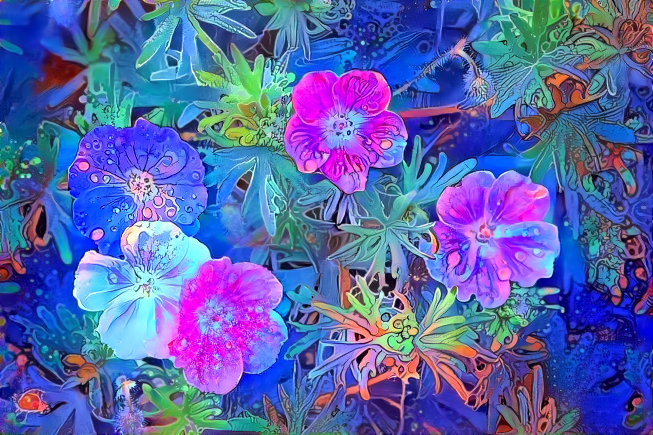 Cool Geraniums