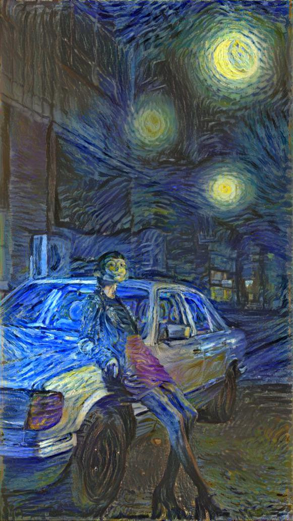 Starry Night ad. 2021