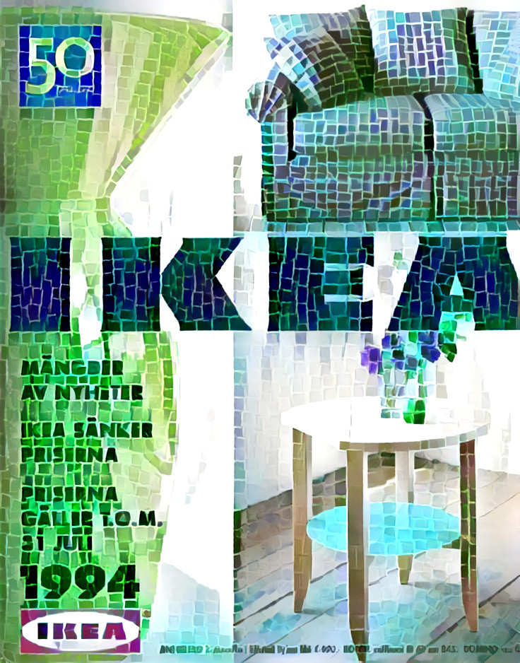 Old IKEA catalog covers (5/5): 1994 (IKEA 50th anniversary)