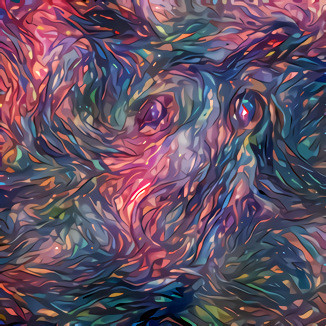 Worried Cat in Dimensional Rift