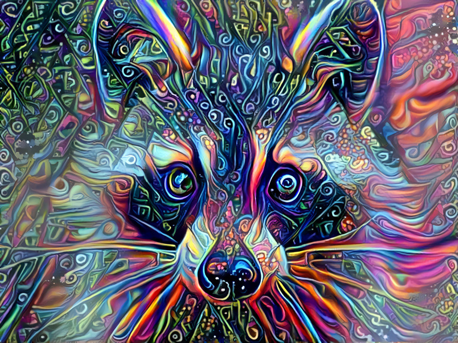 Racoon on Acid