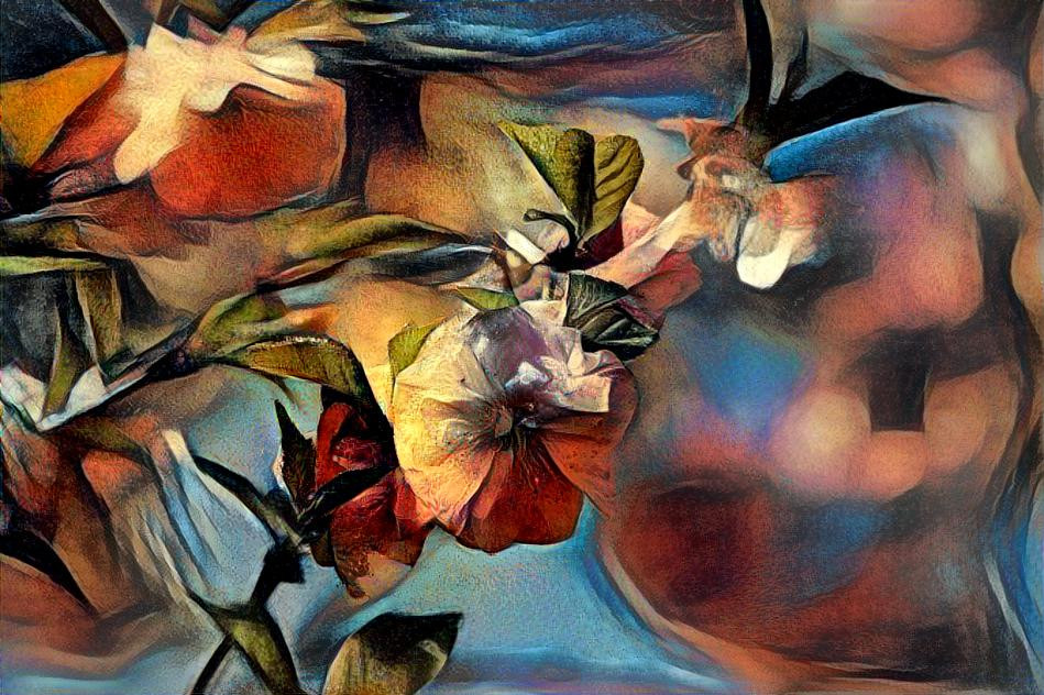 Flowers abstract v2