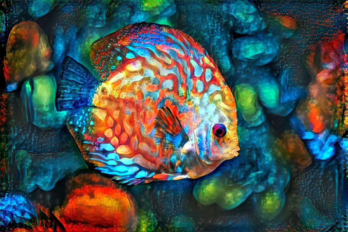 Discus fish